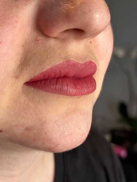 Beautiful permanent makeup